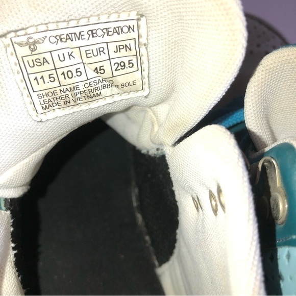 Creative Recreation Men’s Cesario Leather Hi-Tops - Picture 6 of 16